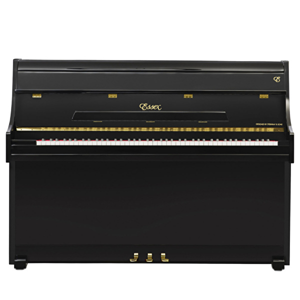 ESSEX EUP-108 C EP Parlak Siyah 108 CM Duvar Piyanosu